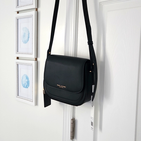 Marc Jacobs Bags Marc Jacobs Mini Rider Leather Crossbody Bag Black